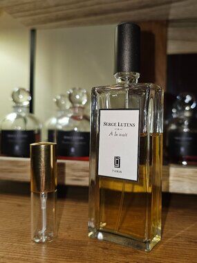 5 ML Sample A LA NUIT by Serge Lutens Perfume EDP Vintage Original